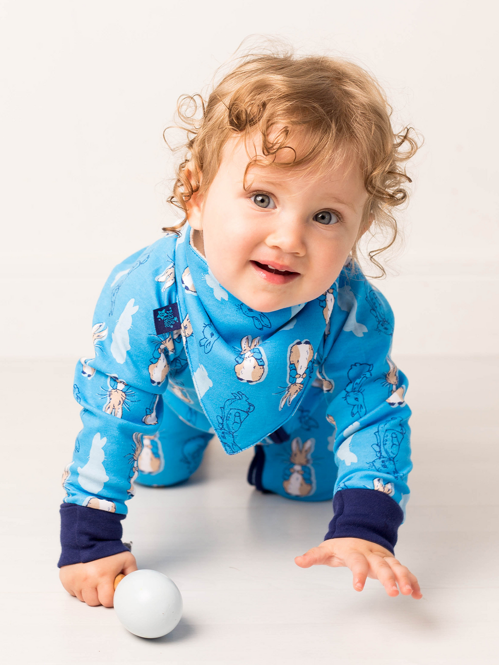Peter Rabbit ™ Navy Bib