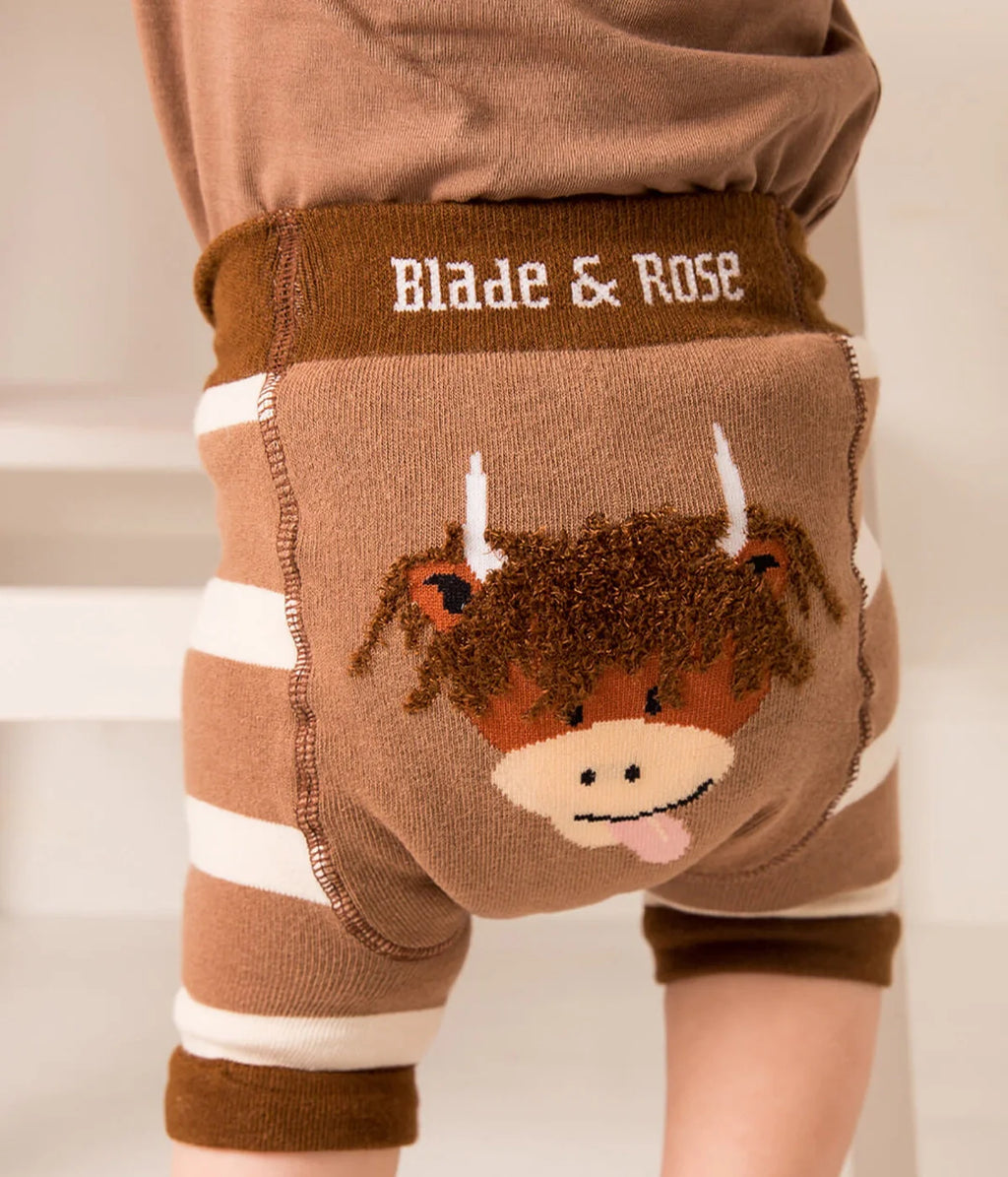 Pantaloncini neutri di mucca Highland