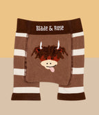 Pantaloncini neutri di mucca Highland