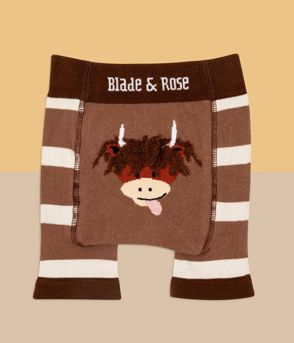 Pantaloncini neutri di mucca Highland