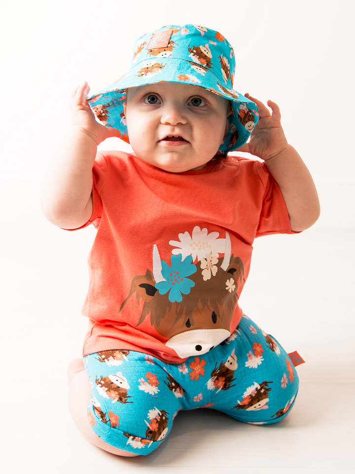 Bonnie Highland Cow Tee