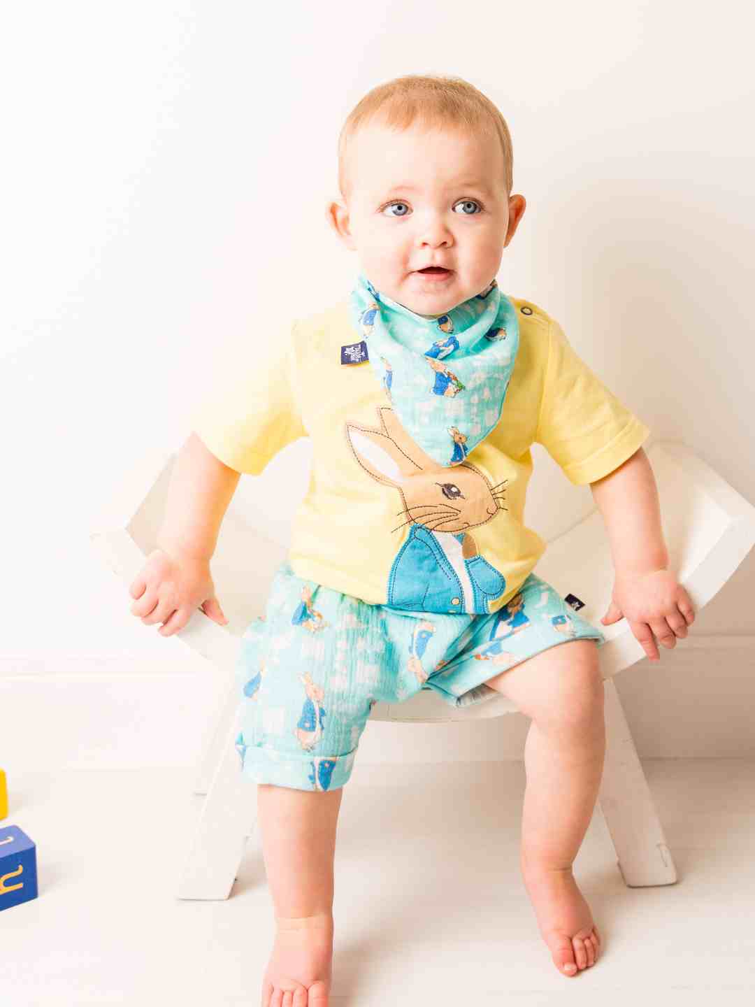 Pantalones cortos de muselina Peter Rabbit™ In The Garden