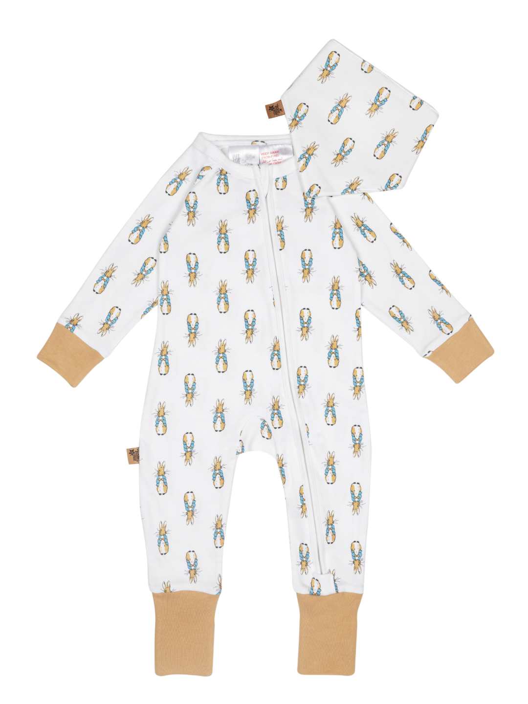 Peter Rabbit Neutral & Blue Comforter Gift Box