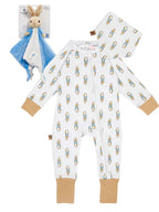 Peter Rabbit Neutral & Blue Comforter Gift Box
