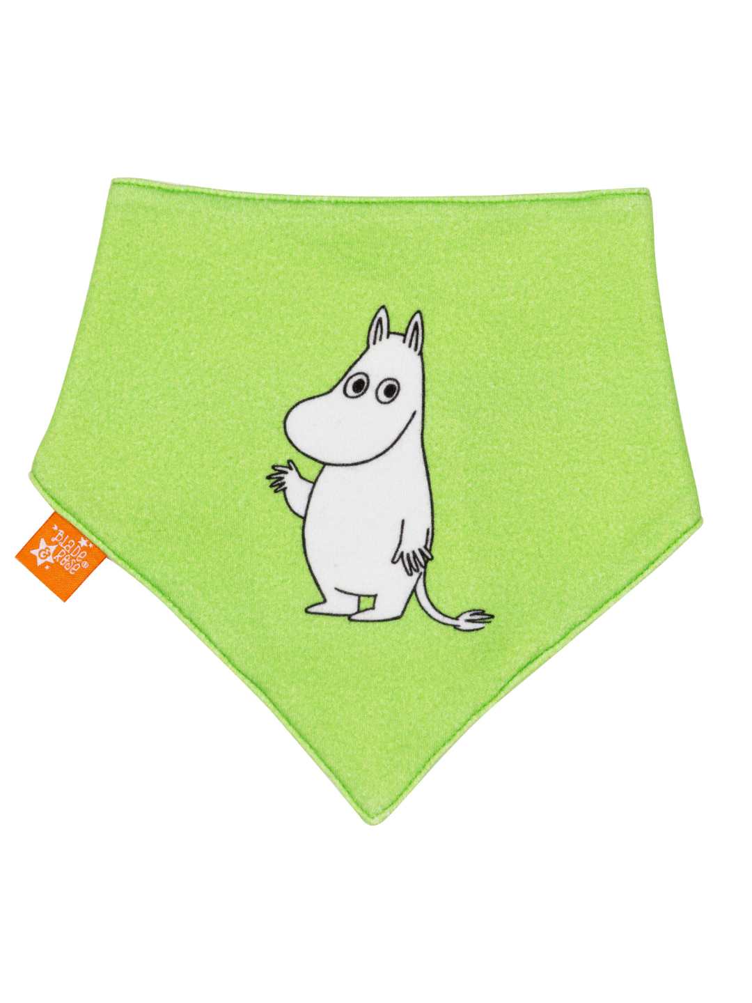 Moomin™ Organic Free To Explore Limettengrünes Lätzchen