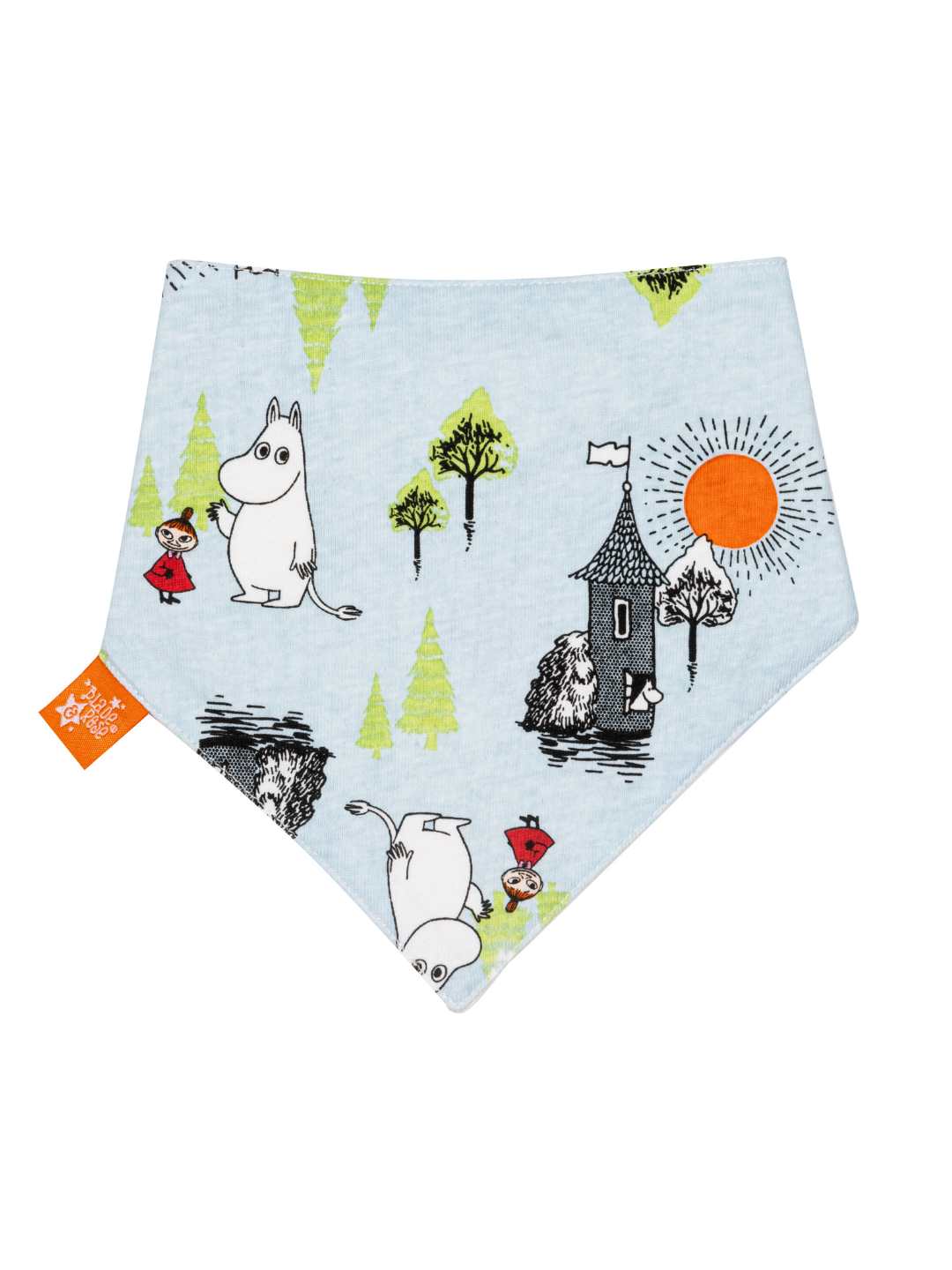 Moomin™ Organic Free To Explore Sommerlätzchen