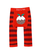 Leggings di budino di Natale