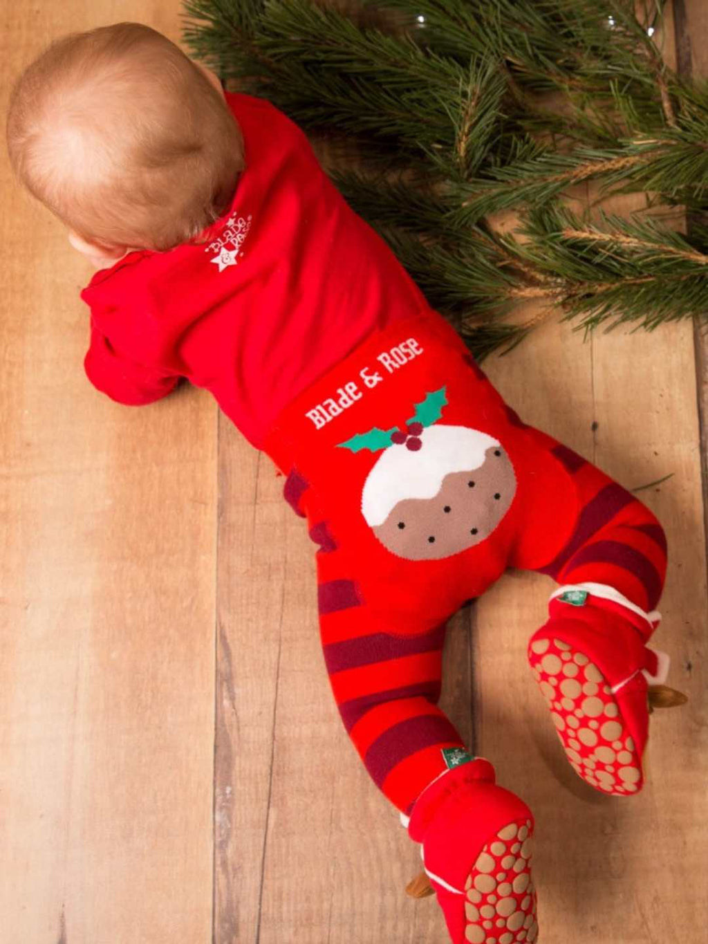 Leggings di budino di Natale