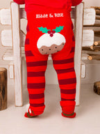 Leggings di budino di Natale