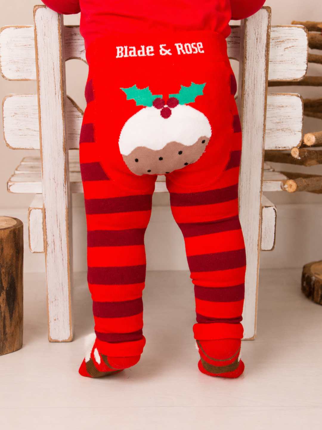 Leggings di budino di Natale