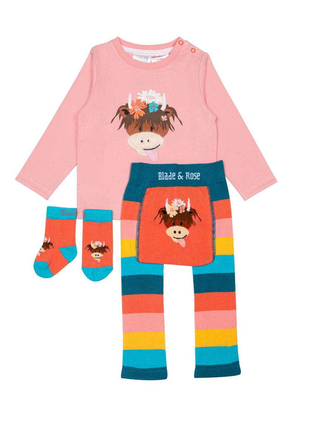 Leggings de vaca de Bonnie Highland