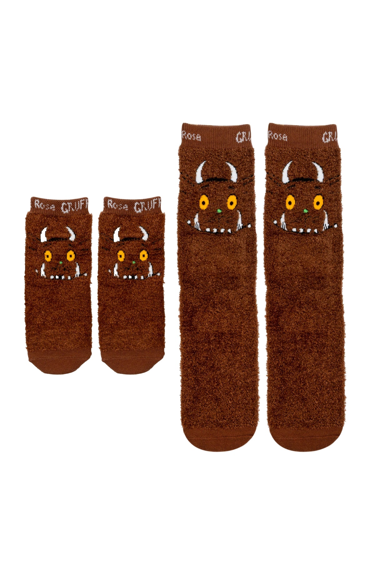 Gruffalo Out to Explore Socks adult and child