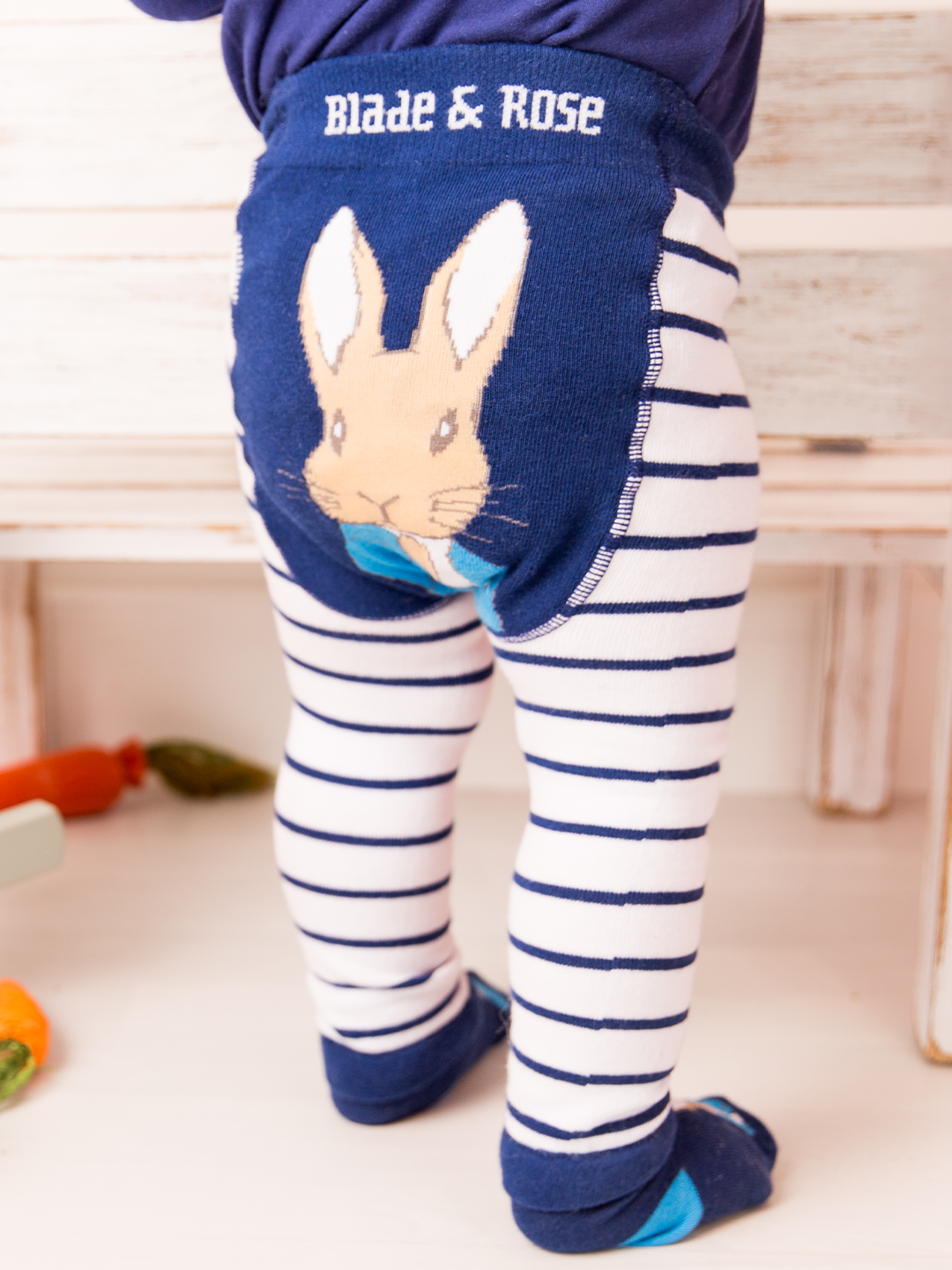 Leggings a rayas de Peter Rabbit Marina
