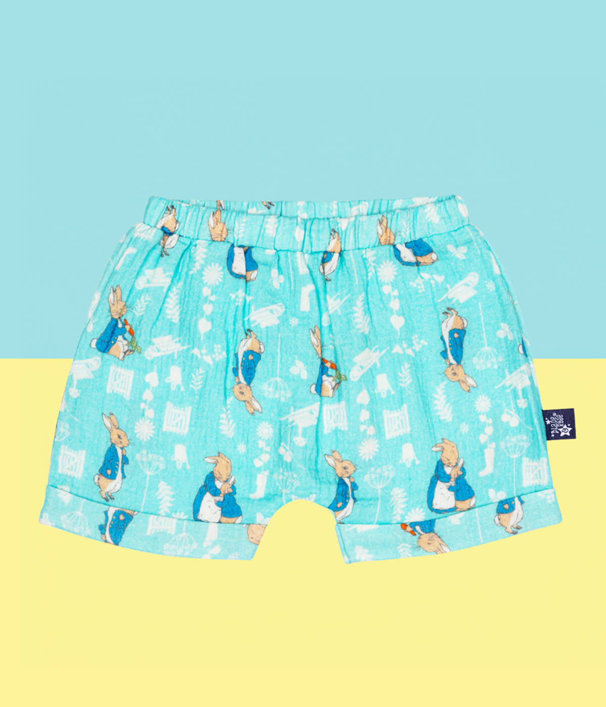 Pantalones cortos de muselina Peter Rabbit™ In The Garden