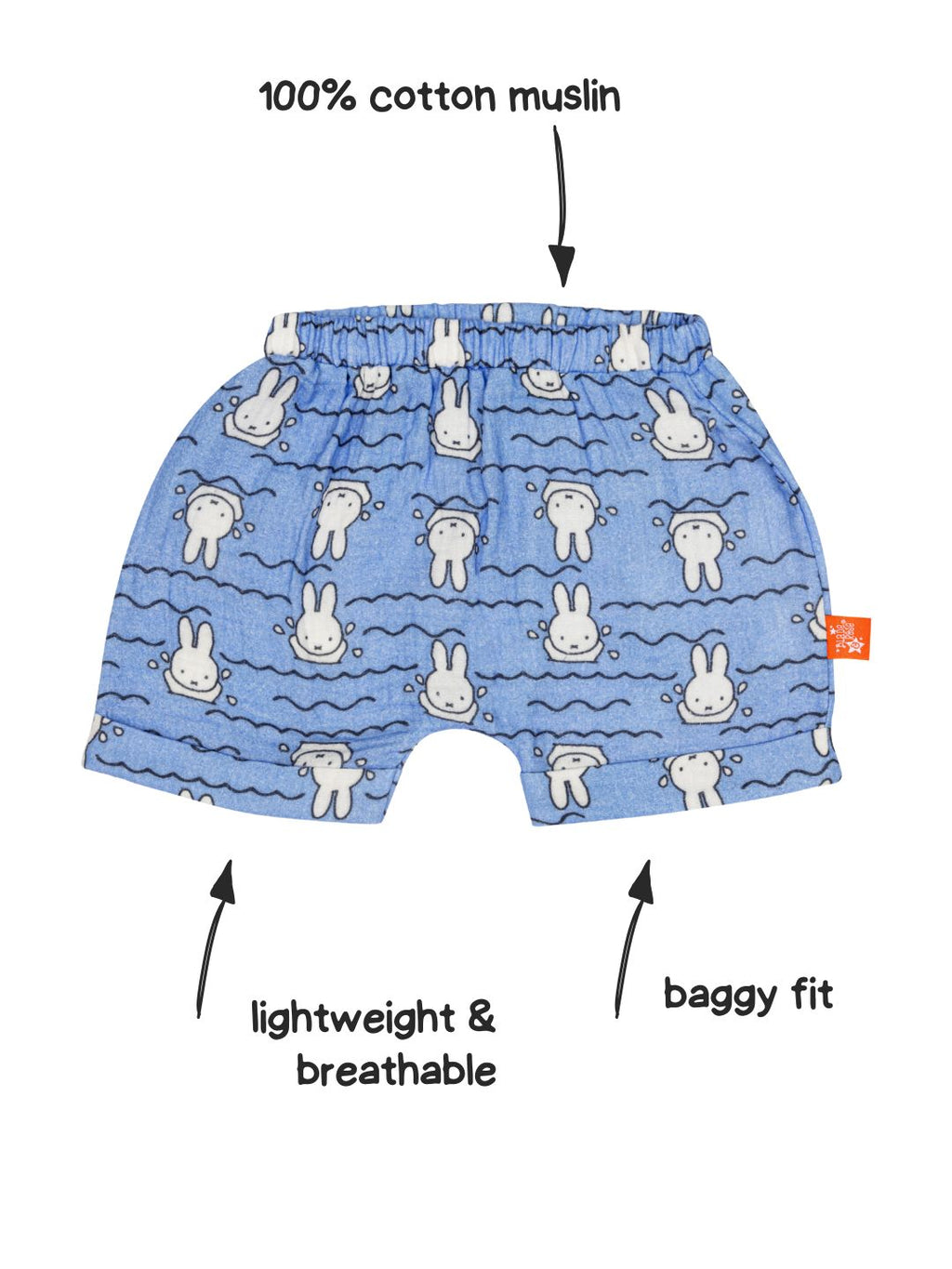 Miffy™ In The Sunshine Musselin-Shorts