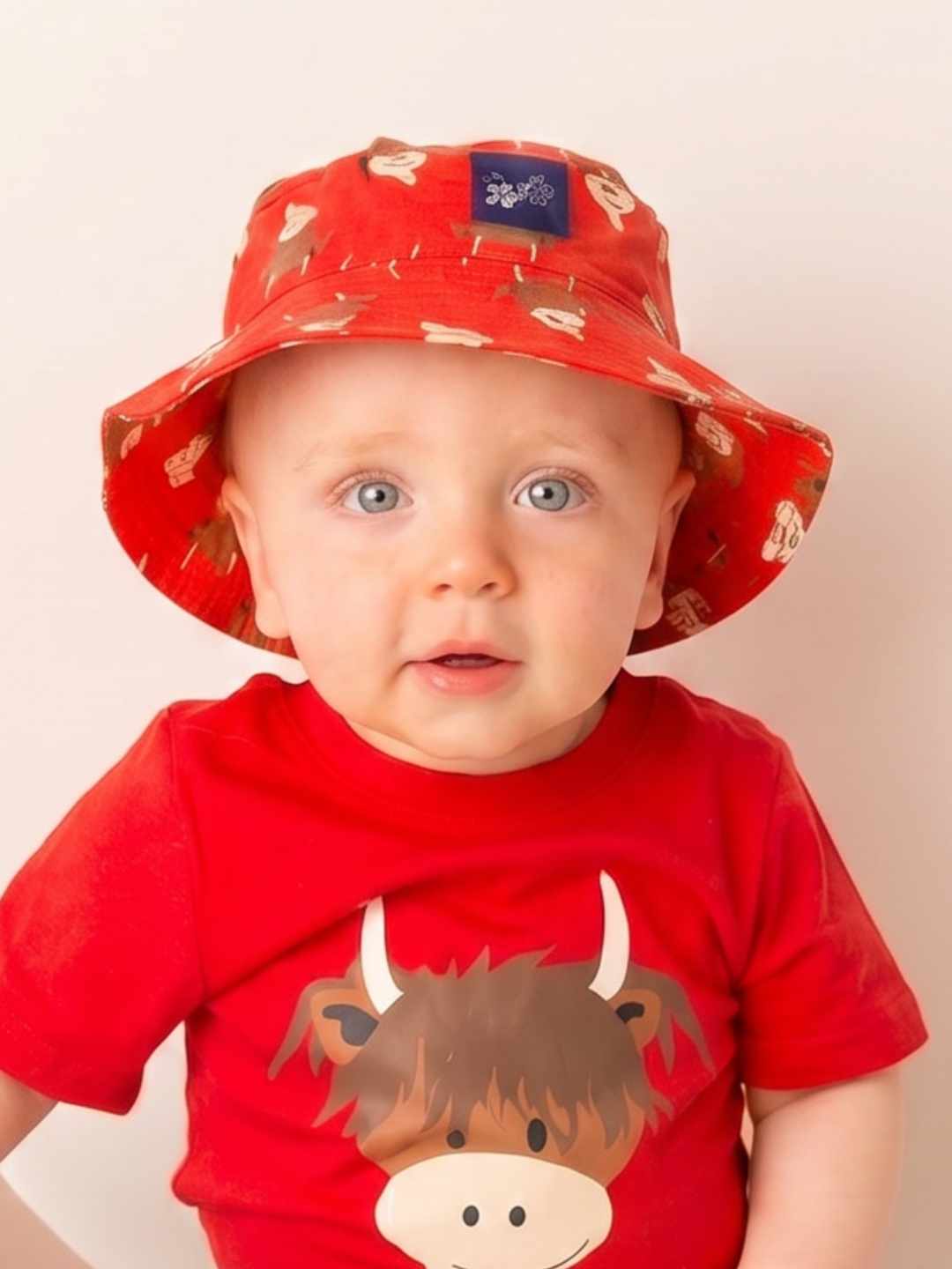 Sombrero de verano de vaca hamish highland