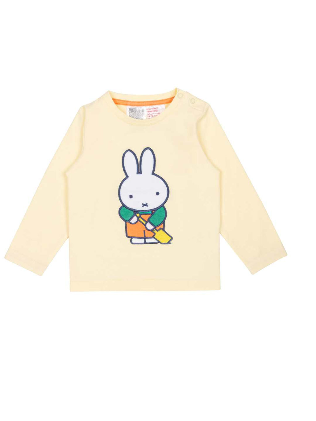Miffy ™ ocupado en la parte superior del parche de verduras