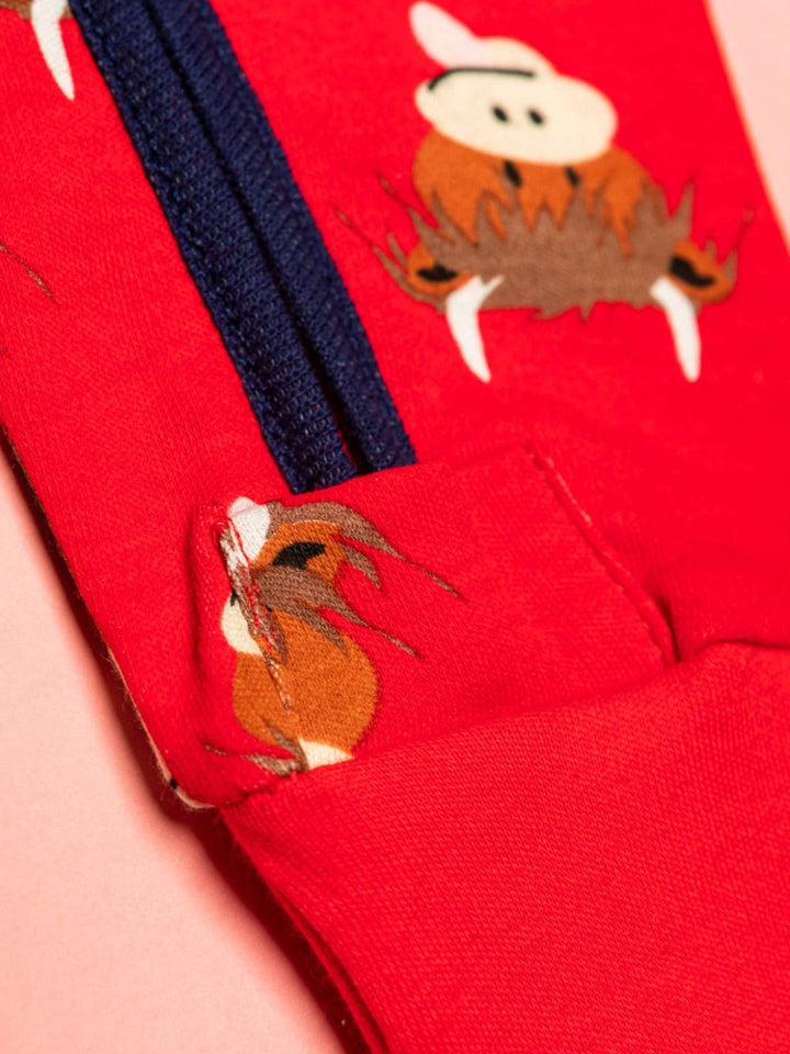 Highland Cow Zip-Up Romper Blade & Rose UK