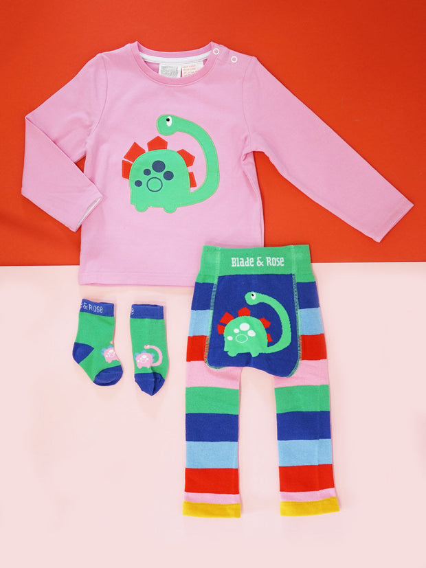 Bright Dino Outfit (3PC)