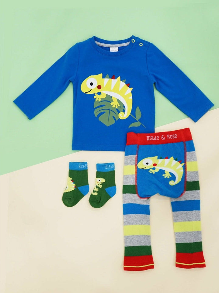 Chameleon Collection - Top, Leggings & Socks
