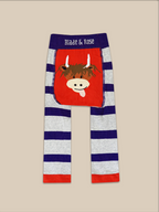 Highland Cow Leggings Blade & Rose