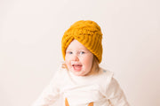 Mustard Bow Hat Outlet