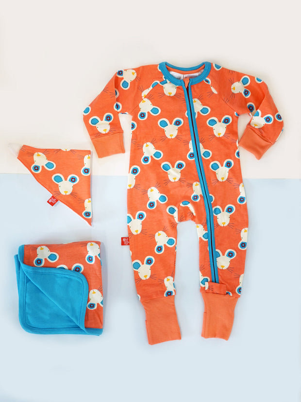 Maura The Mouse Zip-Up Romper Blade & Rose UK