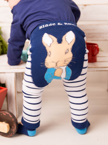 Peter Rabbit Navy gestreifte Leggings