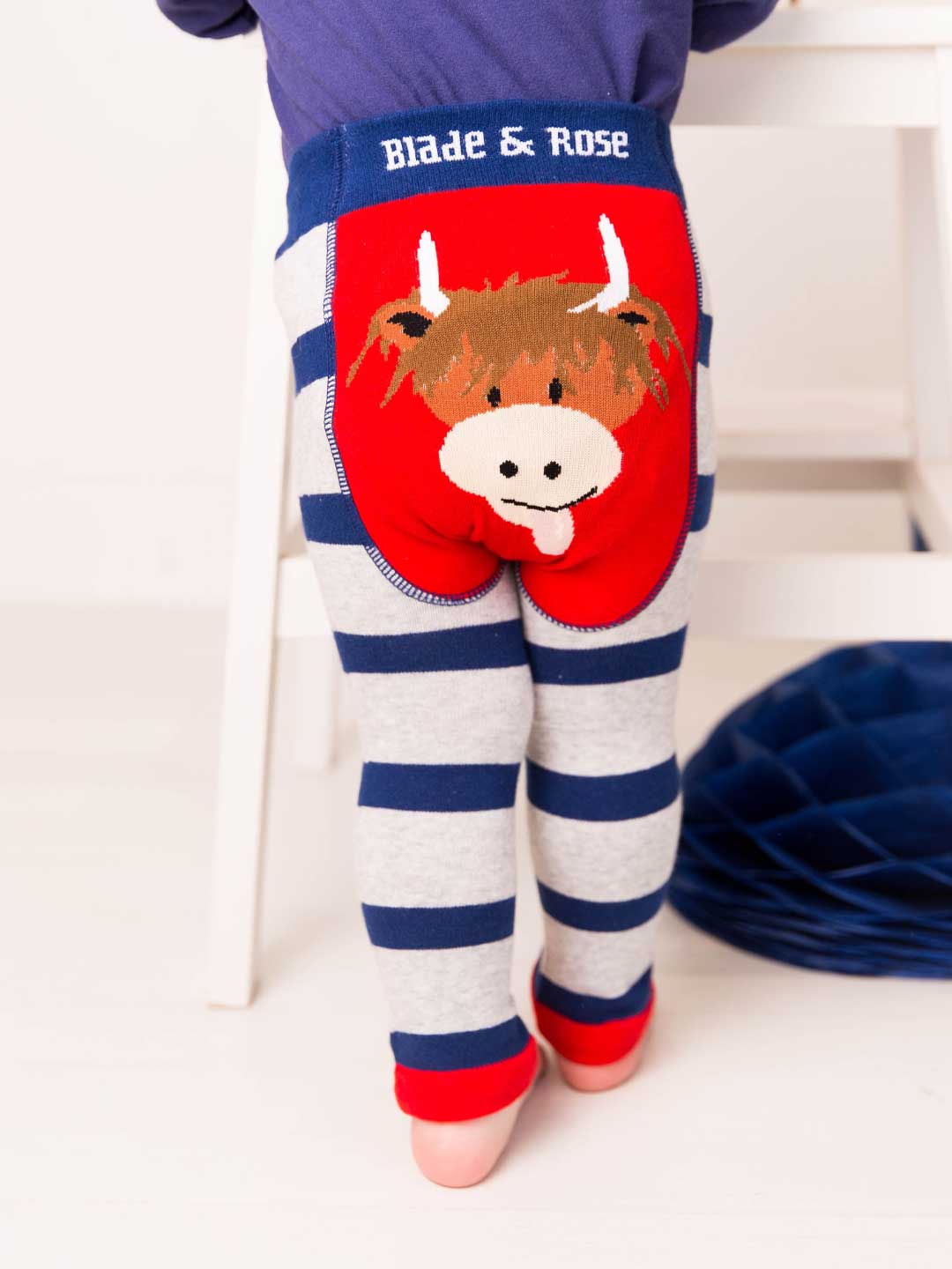 Highland Cow Leggings Blade & Rose
