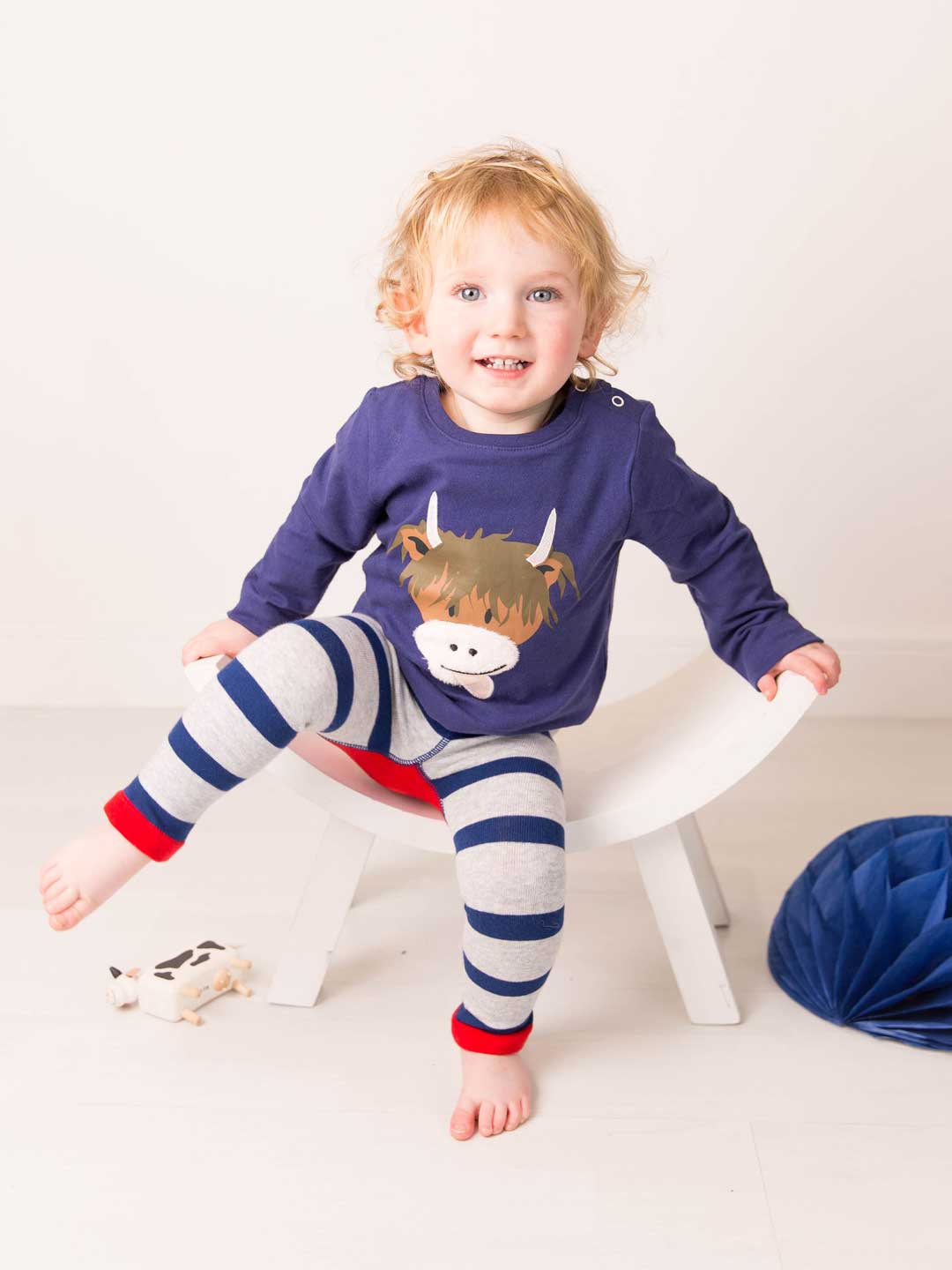 Highland Cow Leggings Blade & Rose