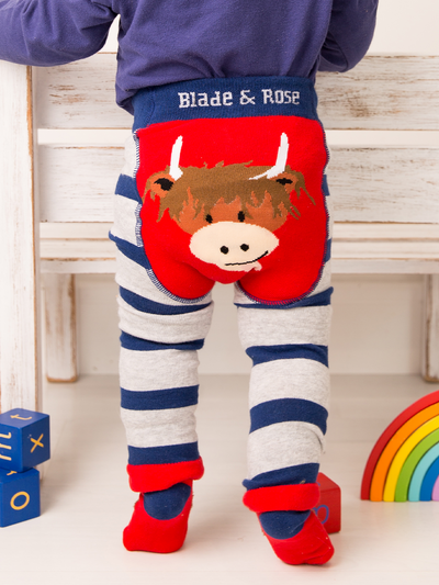 Highland Cow Leggings Blade & Rose