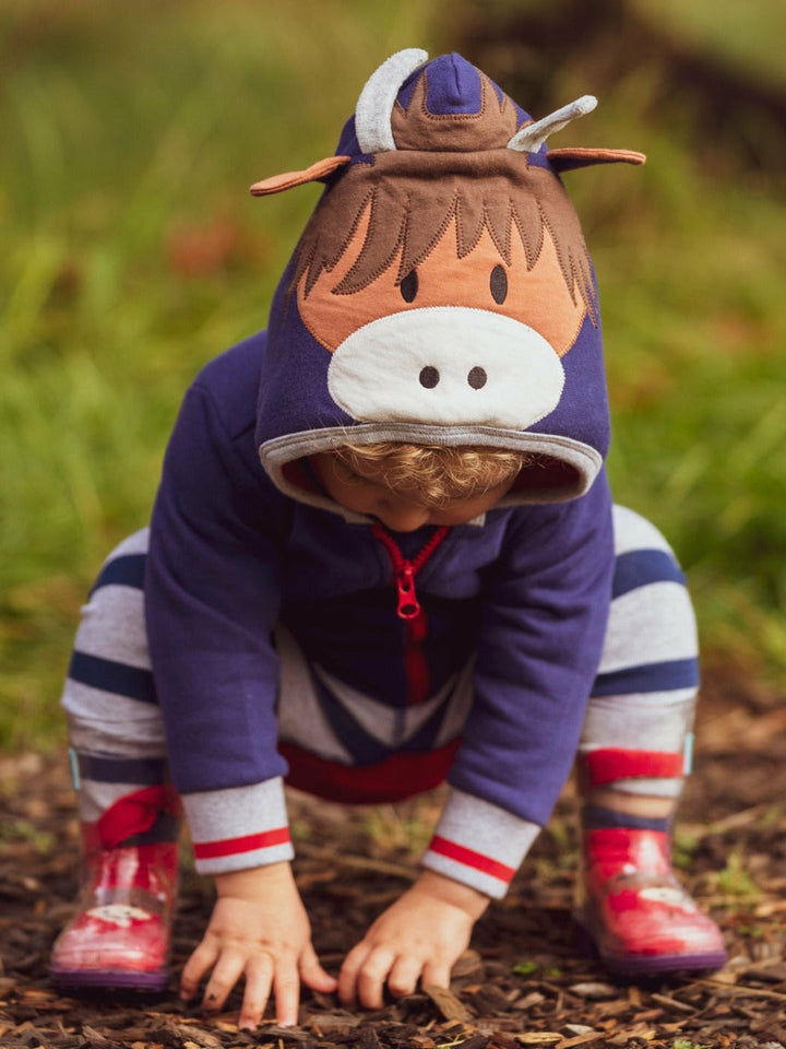 Highland Cow Hoodie Blade & Rose