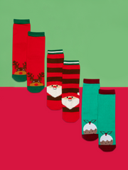 Christmas Sock Gift Set - 3 Pack Blade & Rose